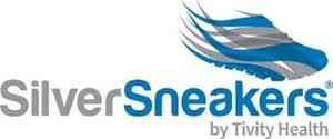 silver sneakers logo