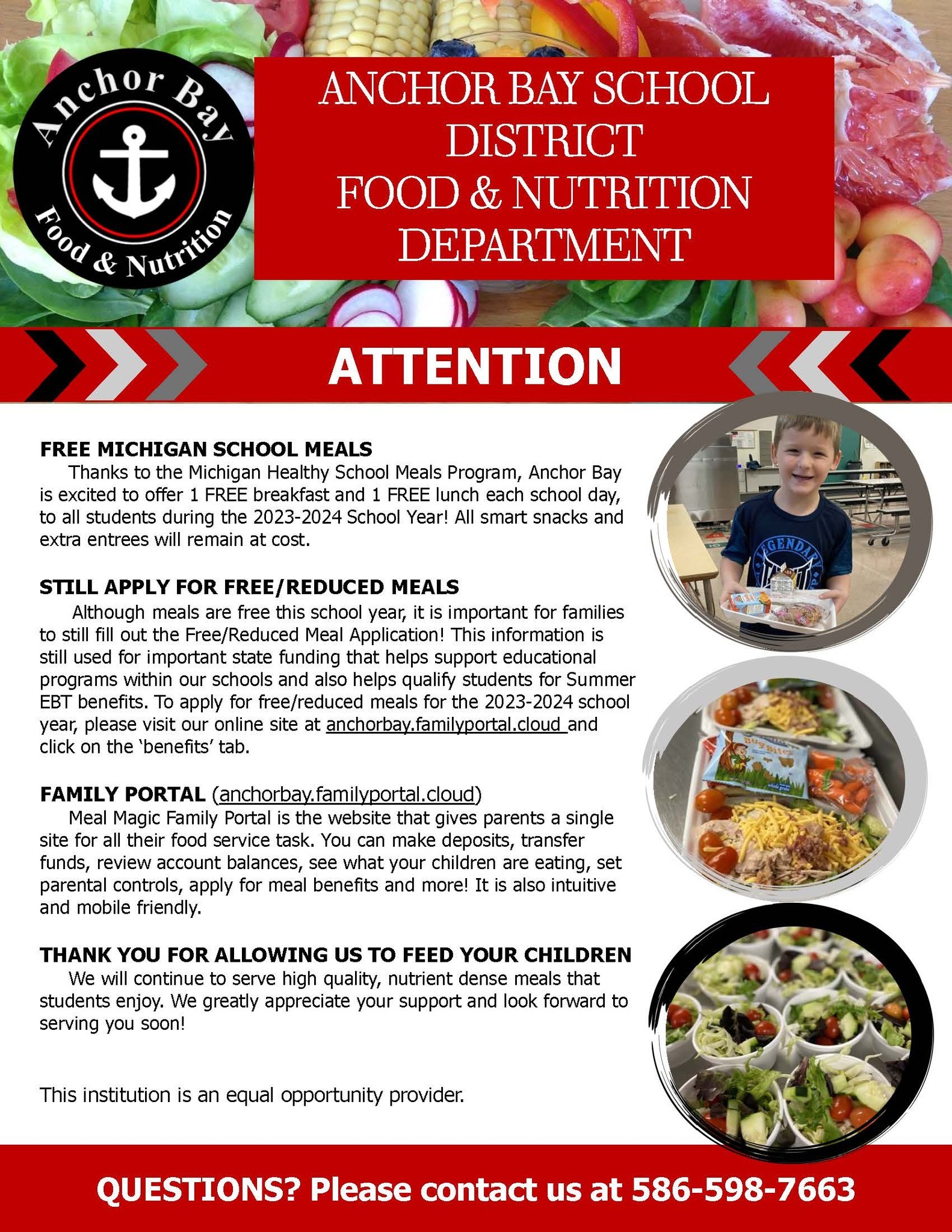 Food and Nutrition / 2023 National School Lunch Week