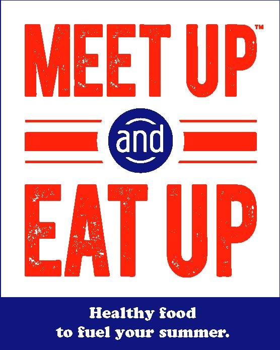 Meet up and eat up logo